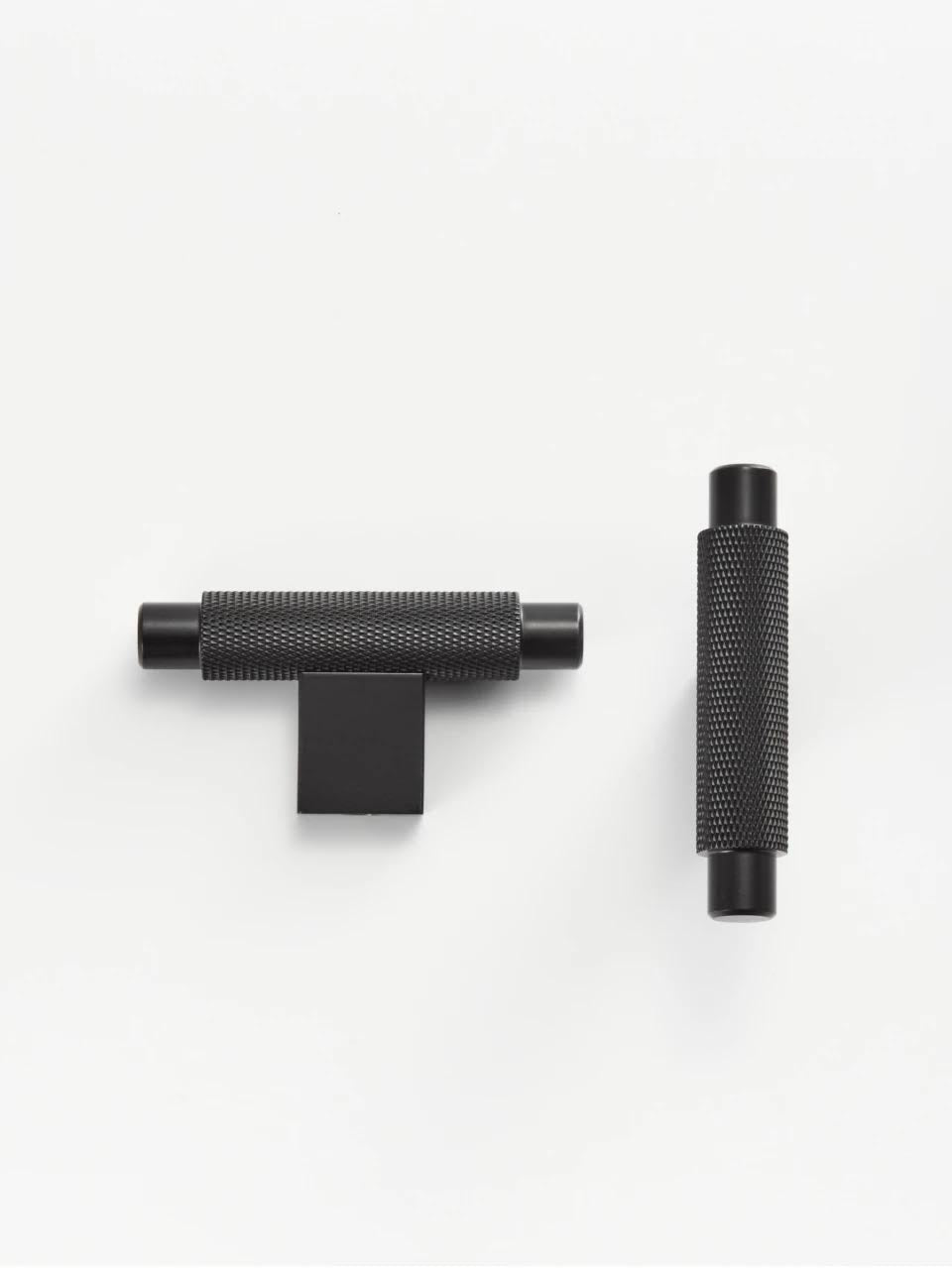 Solid Metal Brass Knurled Textured Handles - GRASSETO