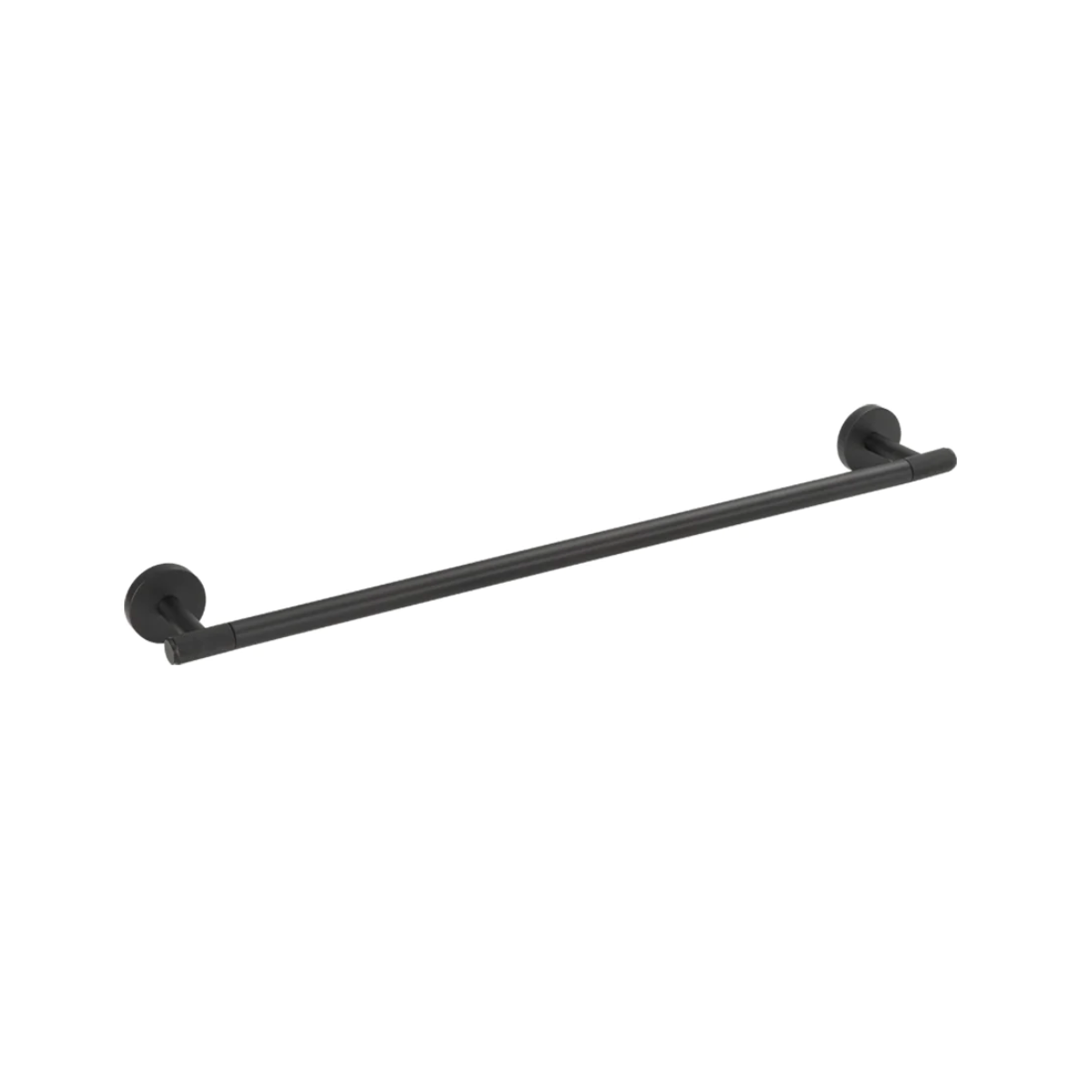 Matte Black Brass Metal Knurled Textured Bathroom Towel Bar 24 Metal Workz Hardware