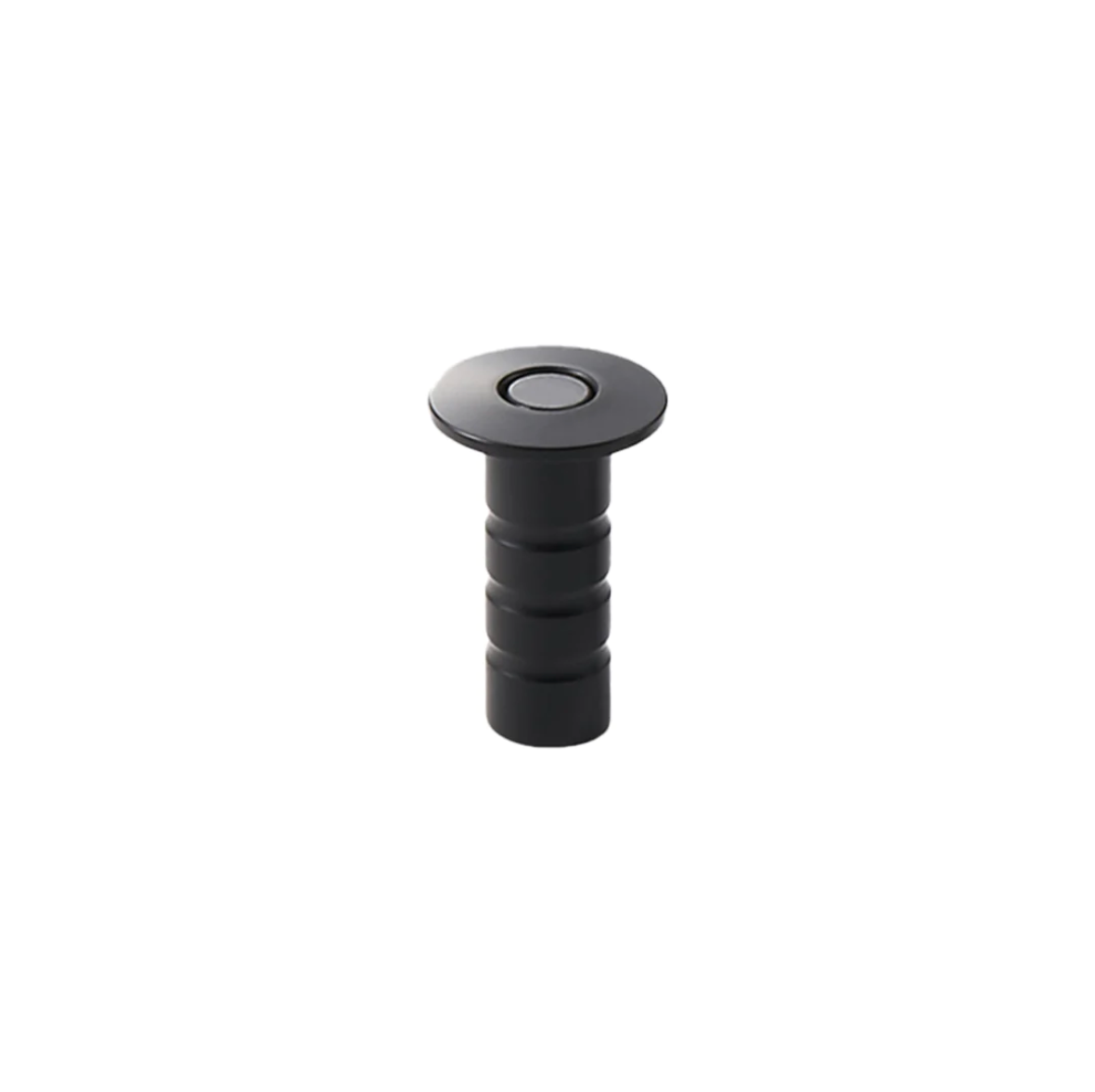 Matte Black Brass Invisible Magnetic Door Stopper