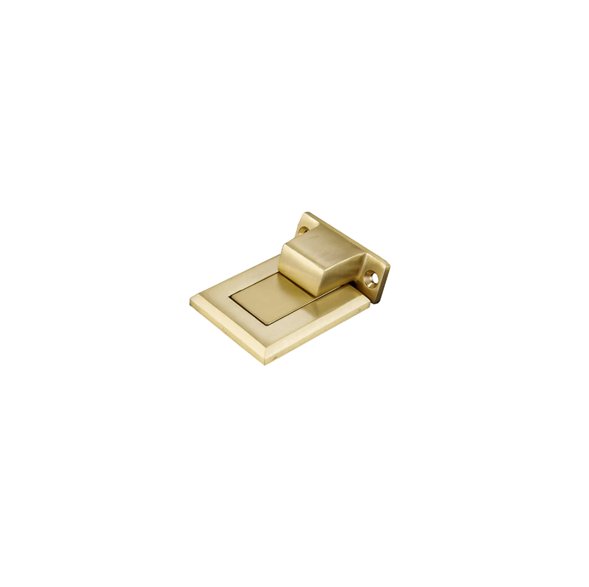 Satin Brass Metal Flush Magnetic Door Stopper